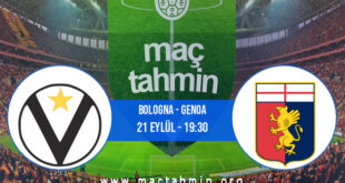 Bologna - Genoa İddaa Analizi ve Tahmini 21 Eylül 2021