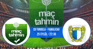 CD Tondela - Famalicao İddaa Analizi ve Tahmini 25 Eylül 2021