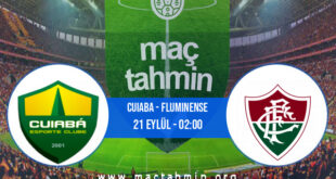 Cuiaba - Fluminense İddaa Analizi ve Tahmini 21 Eylül 2021