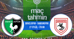 Denizlispor - Samsunspor İddaa Analizi ve Tahmini 27 Eylül 2021