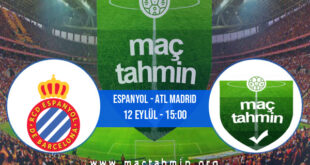 Espanyol - Atl Madrid İddaa Analizi ve Tahmini 12 Eylül 2021