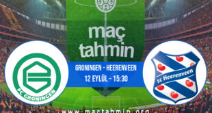 Groningen - Heerenveen İddaa Analizi ve Tahmini 12 Eylül 2021