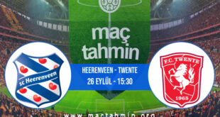 Heerenveen - Twente İddaa Analizi ve Tahmini 26 Eylül 2021