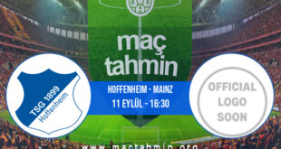 Hoffenheim - Mainz İddaa Analizi ve Tahmini 11 Eylül 2021