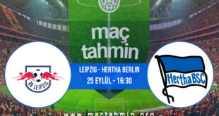 Leipzig - Hertha Berlin İddaa Analizi ve Tahmini 25 Eylül 2021