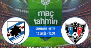 Sampdoria - Inter İddaa Analizi ve Tahmini 12 Eylül 2021