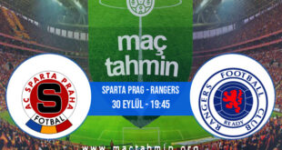 Sparta Prag - Rangers İddaa Analizi ve Tahmini 30 Eylül 2021