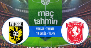 Vitesse - Twente İddaa Analizi ve Tahmini 19 Eylül 2021