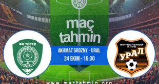 Akhmat Grozny - Ural İddaa Analizi ve Tahmini 24 Ekim 2021