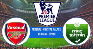 Arsenal - Crystal Palace İddaa Analizi ve Tahmini 18 Ekim 2021