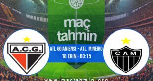 Atl Goianiense - Atl. Mineiro İddaa Analizi ve Tahmini 18 Ekim 2021