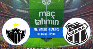 Atl. Mineiro - Ceara CE İddaa Analizi ve Tahmini 09 Ekim 2021