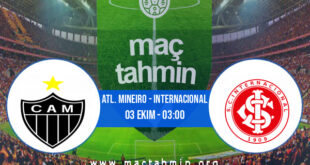 Atl. Mineiro - Internacional İddaa Analizi ve Tahmini 03 Ekim 2021