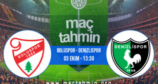 Boluspor - Denizlispor İddaa Analizi ve Tahmini 03 Ekim 2021