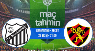 Bragantino - Recife İddaa Analizi ve Tahmini 29 Ekim 2021