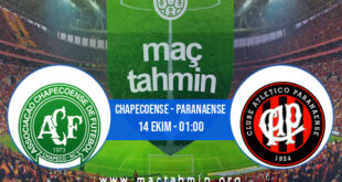 Chapecoense - Paranaense İddaa Analizi ve Tahmini 14 Ekim 2021