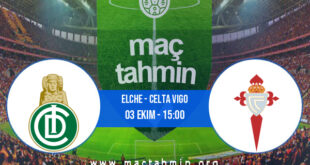 Elche - Celta Vigo İddaa Analizi ve Tahmini 03 Ekim 2021