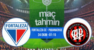 Fortaleza CE - Paranaense İddaa Analizi ve Tahmini 24 Ekim 2021