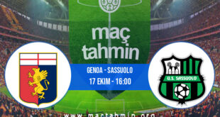 Genoa - Sassuolo İddaa Analizi ve Tahmini 17 Ekim 2021