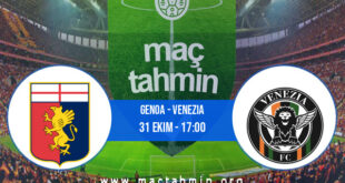 Genoa - Venezia İddaa Analizi ve Tahmini 31 Ekim 2021