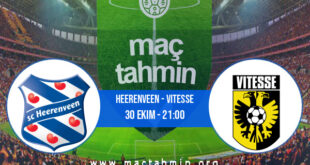 Heerenveen - Vitesse İddaa Analizi ve Tahmini 30 Ekim 2021