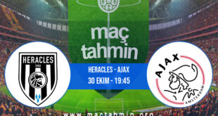 Heracles - Ajax İddaa Analizi ve Tahmini 30 Ekim 2021