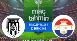 Heracles - Willem II İddaa Analizi ve Tahmini 02 Ekim 2021