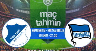 Hoffenheim - Hertha Berlin İddaa Analizi ve Tahmini 29 Ekim 2021