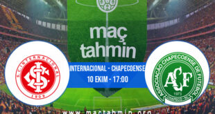 Internacional - Chapecoense İddaa Analizi ve Tahmini 10 Ekim 2021