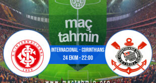 Internacional - Corinthians İddaa Analizi ve Tahmini 24 Ekim 2021