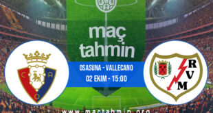 Osasuna - Vallecano İddaa Analizi ve Tahmini 02 Ekim 2021