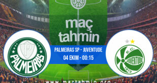 Palmeiras SP - Juventude İddaa Analizi ve Tahmini 04 Ekim 2021