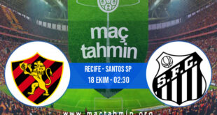 Recife - Santos SP İddaa Analizi ve Tahmini 18 Ekim 2021