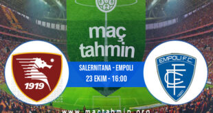 Salernitana - Empoli İddaa Analizi ve Tahmini 23 Ekim 2021