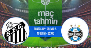 Santos SP - Gremio P. İddaa Analizi ve Tahmini 10 Ekim 2021