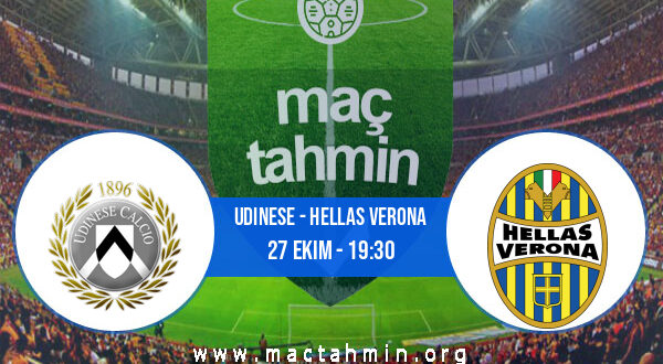 Udinese - Hellas Verona İddaa Analizi ve Tahmini 27 Ekim 2021