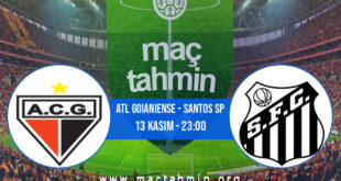 Atl Goianiense - Santos SP İddaa Analizi ve Tahmini 13 Kasım 2021