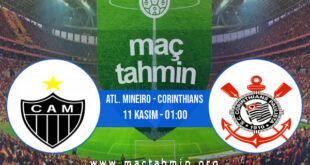 Atl. Mineiro - Corinthians İddaa Analizi ve Tahmini 11 Kasım 2021