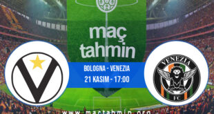 Bologna - Venezia İddaa Analizi ve Tahmini 21 Kasım 2021