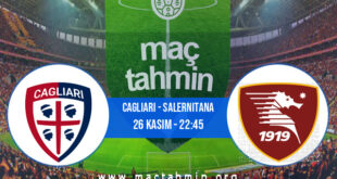 Cagliari - Salernitana İddaa Analizi ve Tahmini 26 Kasım 2021