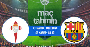 Celta Vigo - Barcelona İddaa Analizi ve Tahmini 06 Kasım 2021