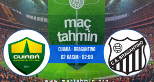 Cuiaba - Bragantino İddaa Analizi ve Tahmini 02 Kasım 2021