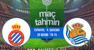Espanyol - R. Sociedad İddaa Analizi ve Tahmini 28 Kasım 2021