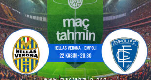 Hellas Verona - Empoli İddaa Analizi ve Tahmini 22 Kasım 2021