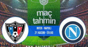 Inter - Napoli İddaa Analizi ve Tahmini 21 Kasım 2021