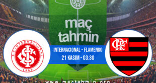 Internacional - Flamengo İddaa Analizi ve Tahmini 21 Kasım 2021