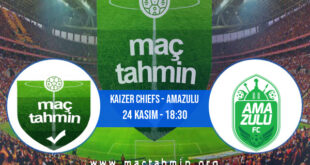 Kaizer Chiefs - AmaZulu İddaa Analizi ve Tahmini 24 Kasım 2021