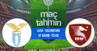 Lazio - Salernitana İddaa Analizi ve Tahmini 07 Kasım 2021