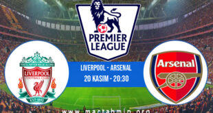 Liverpool - Arsenal İddaa Analizi ve Tahmini 20 Kasım 2021