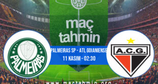 Palmeiras SP - Atl Goianiense İddaa Analizi ve Tahmini 11 Kasım 2021